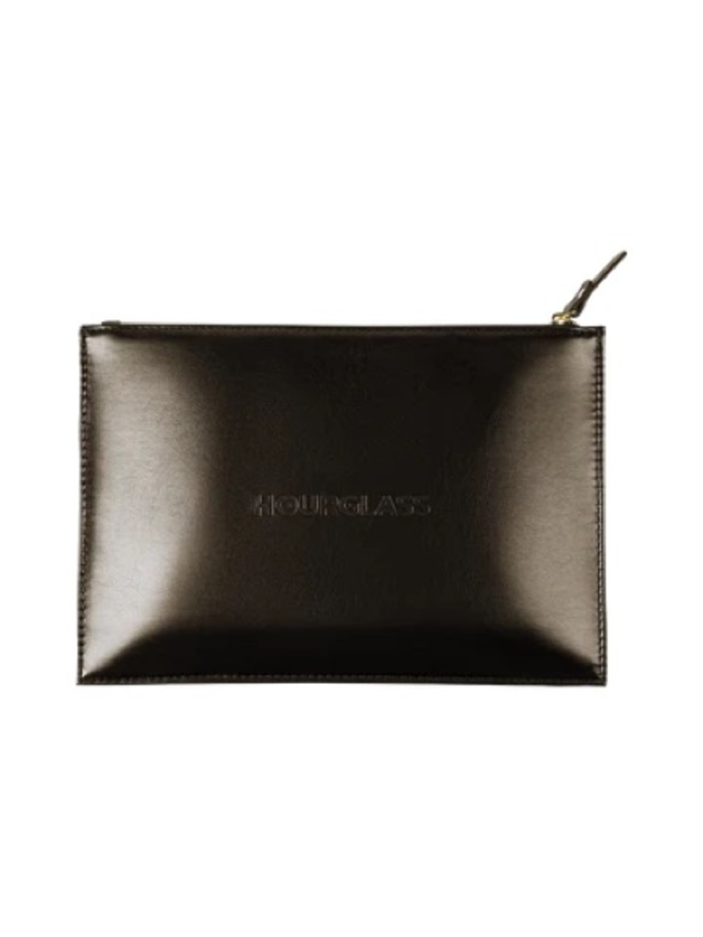 HOURGLASS VEGAN LEATHER MAKEUP CLUTCH COSMETICS BAG